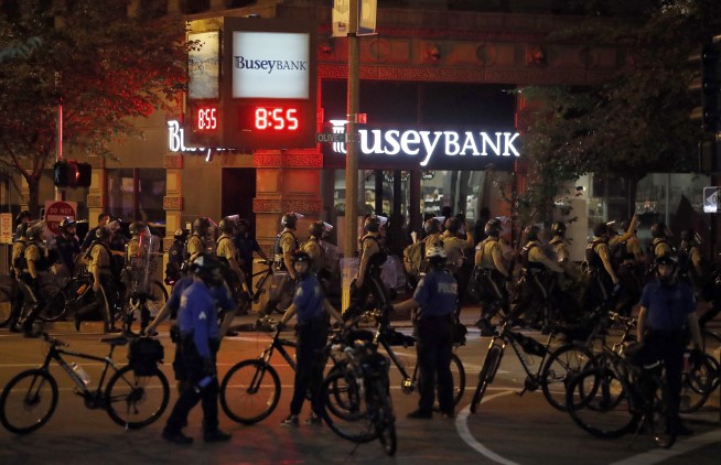 Protests resume after 80 arrests in St. Louis unrest