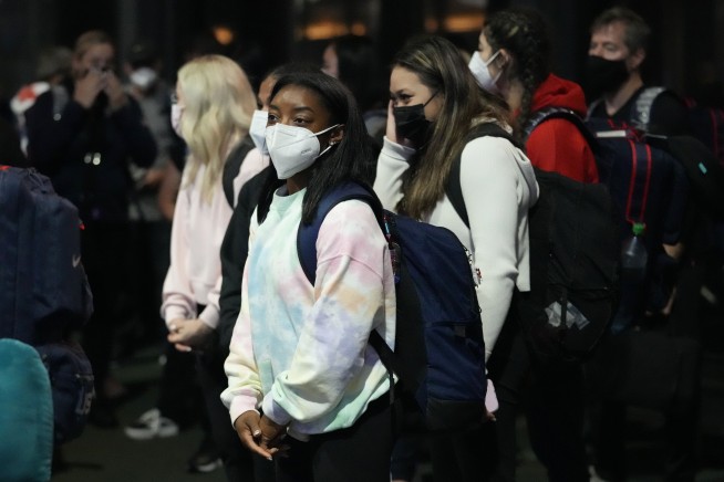 US Olympic gymnastics alternate tests positive for virus