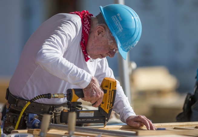 A concert and 30 new homes mark Jimmy Carter's 100th birthday and long legacy of giving