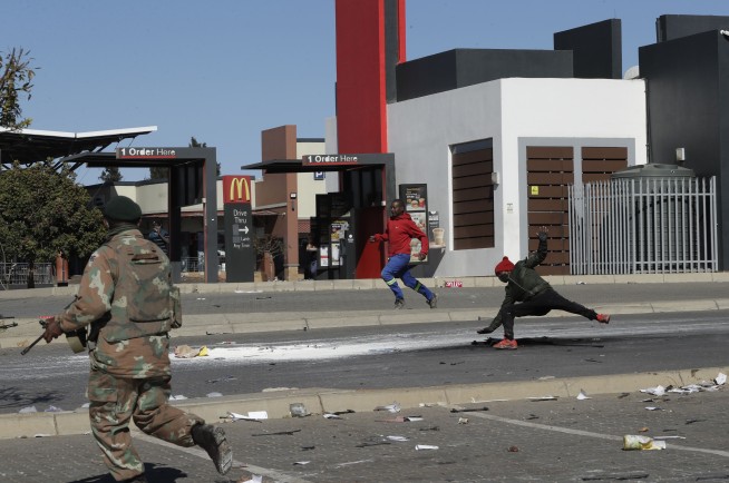 Deaths climb to 72 in South Africa riots after Zuma jailed