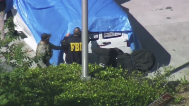 Man detained in Florida in mail-bomb case