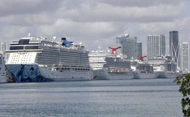 Ill-fated cruise ships given approval to dock in Florida