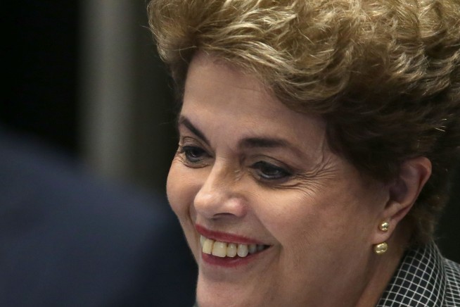 Brazil's president proclaims innocence at impeachment trial
