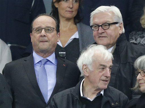 Fans stay calm amid chilling atmosphere at Stade de France