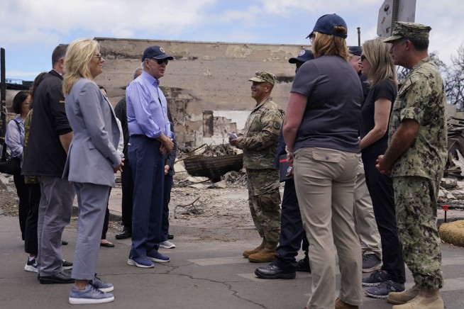 Biden says federal government will help Maui 'for as long as it takes' to recover from wildfire