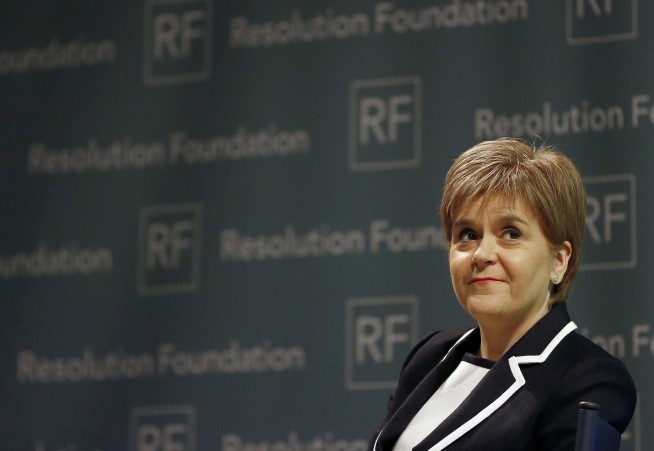 Scotland's leader seeks new independence referendum