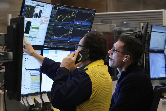 US stocks jump and the bond market swings to cap Wall Street’s chaotic and historic week