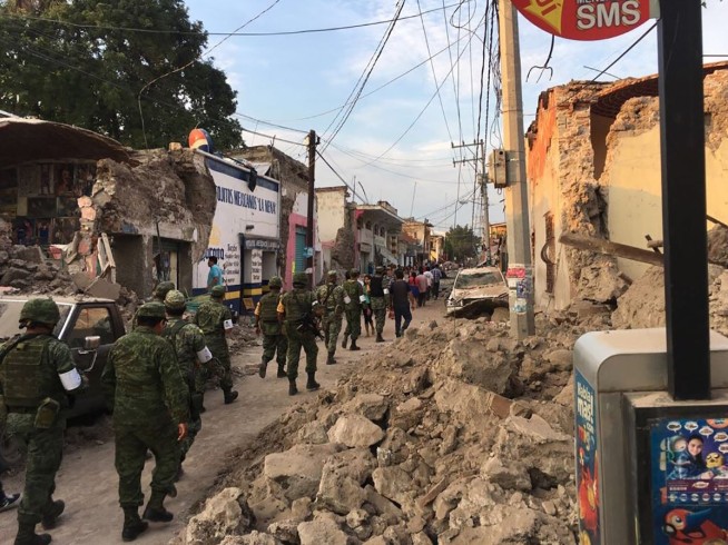 149 killed as 7.1 magnitude quake fells buildings in Mexico