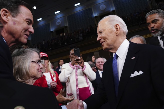 Biden uses feisty State of the Union to contrast with Trump, sell voters on a second term