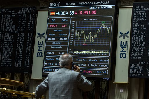 The Latest: S&P cuts Greek credit rating amid turmoil