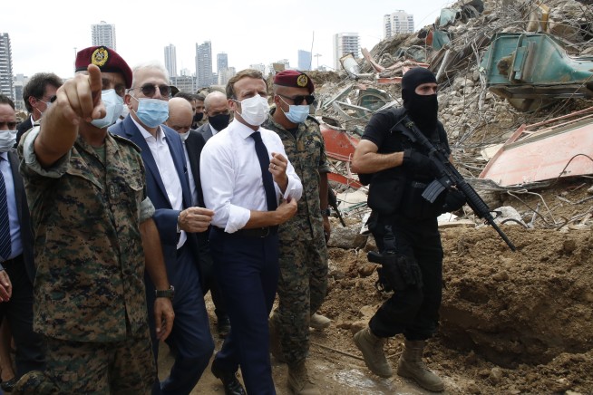 Macron promises help, Beirut residents vent fury at leaders