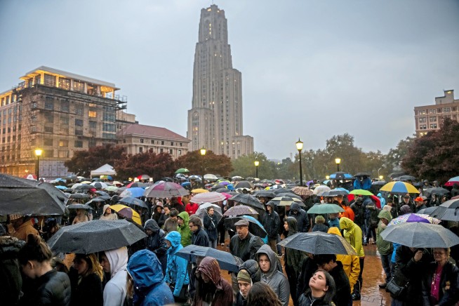 The Latest: Rabbi carried phone because of security training