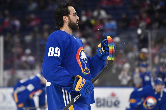 NHL's Pride nights collide with LGBTQ+ political climate