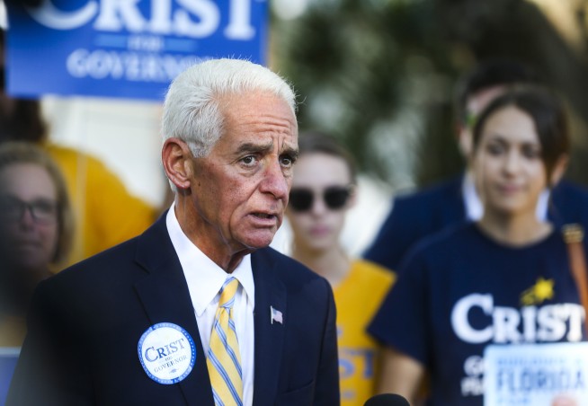 Florida Democrats choose Rep. Crist to challenge DeSantis