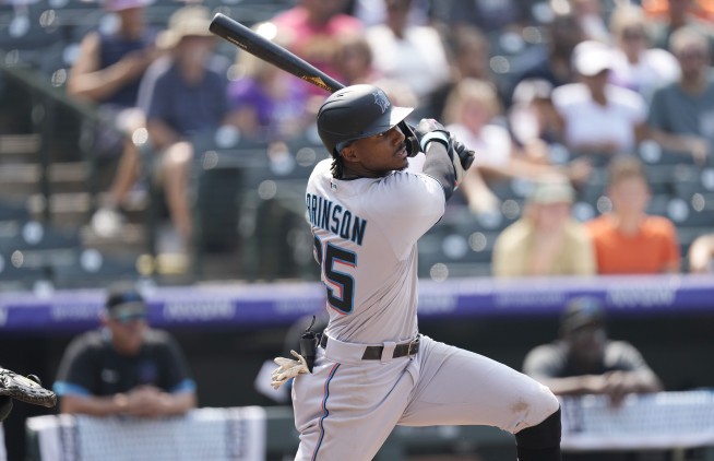 Marlins' Brinson target of fan's racial slur in Colorado