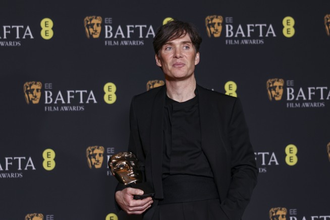 'Oppenheimer' wins 7 prizes, including best picture, at the British Academy Film Awards