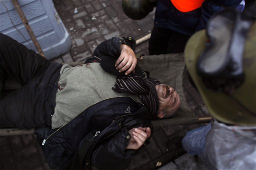 Medic: At least 70 protesters killed in Kiev