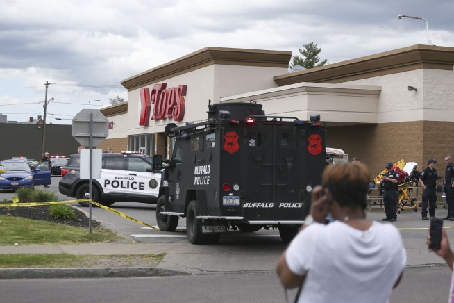 At least 10 dead in mass shooting at Buffalo supermarket