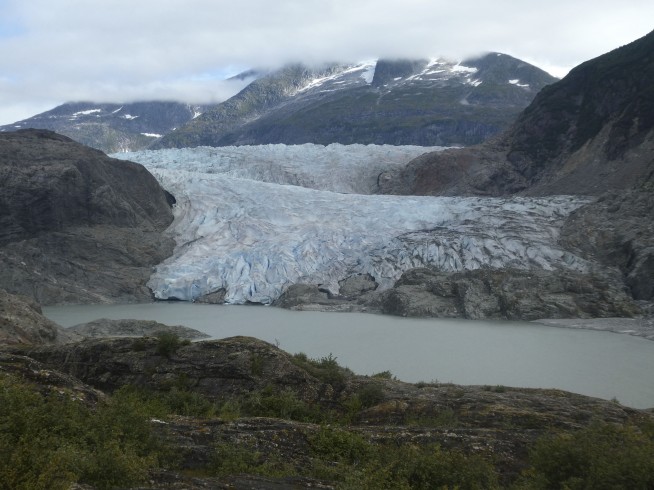 A researcher is missing after falling into a stream on Alaska's Mendenhall Glacier