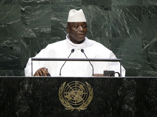Beauty pageant winner accuses ex-Gambia president of rape