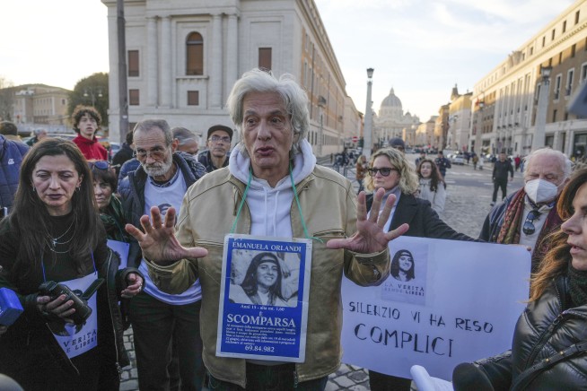 Vatican says new leads are worth pursuing in the disappearance of employee's daughter 40 years ago