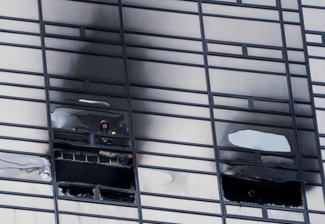 Trump once fought measure requiring sprinklers in buildings