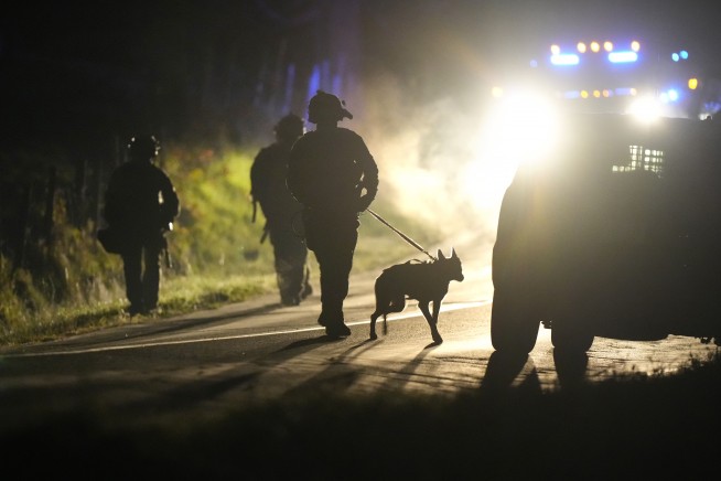 Fearful Maine residents stay home amid massive search for suspect in killing of 18 people