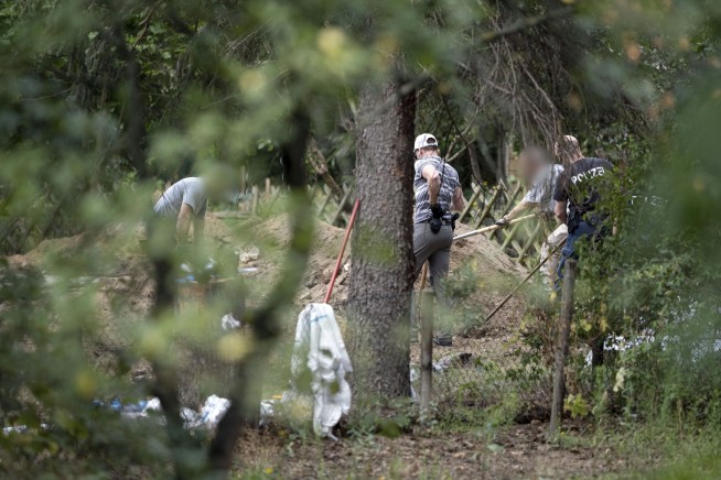 German police dig through garden in McCann investigation