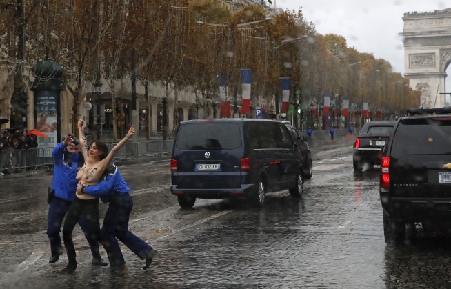 Trump joins world leaders to mark 100 years since end of WWI