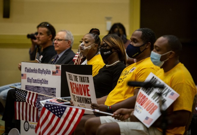 Georgia park with giant Confederate carving approves changes