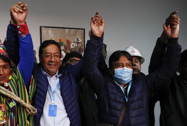 Morales party claims victory in Bolivia's presidential vote