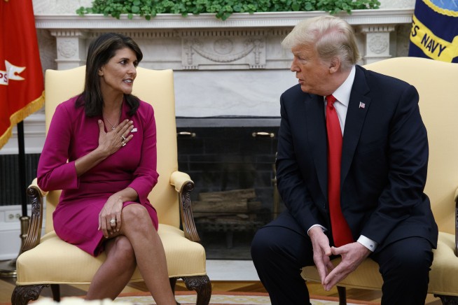 Trump says he may pick new UN ambassador this month