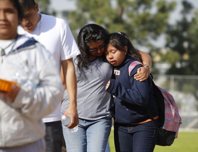 12-year-old girl booked after accidental LA school shooting