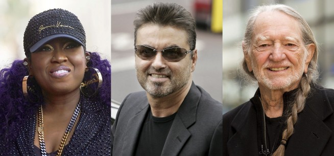 Missy, Willie and George Michael among Rock Hall nominees