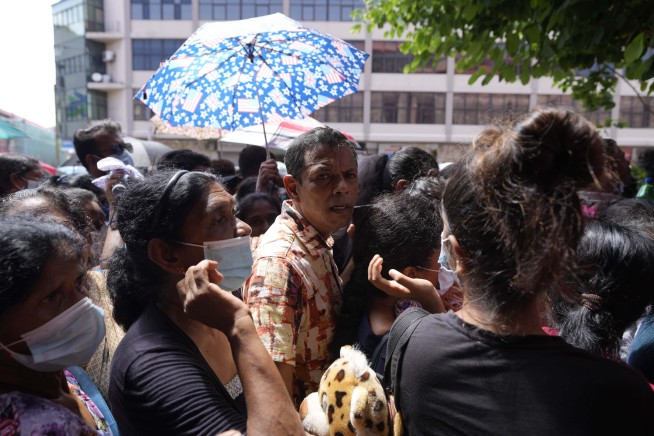 Sri Lankan president flees the country amid economic crisis