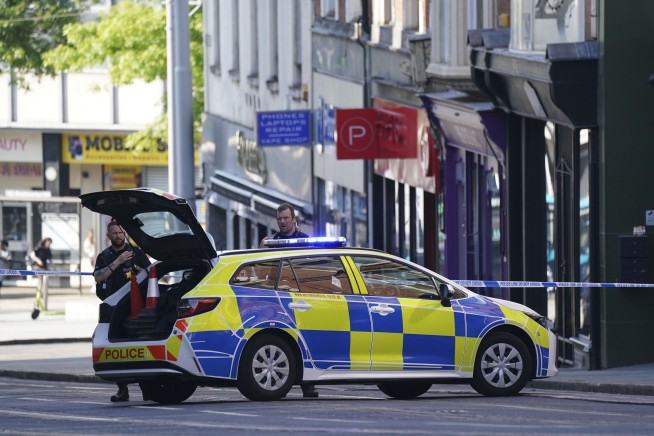 Nottingham police say man fatally stabbed 3, stole van and ran down 3 more in English city