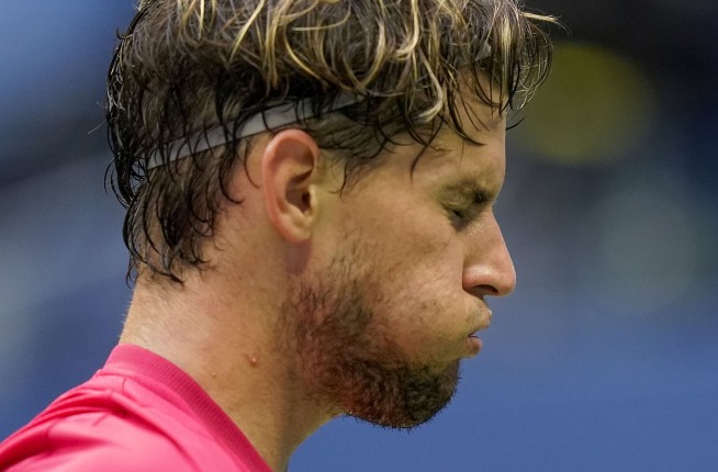 Thiem 1st since 1949 to win US Open after ceding 1st 2 sets