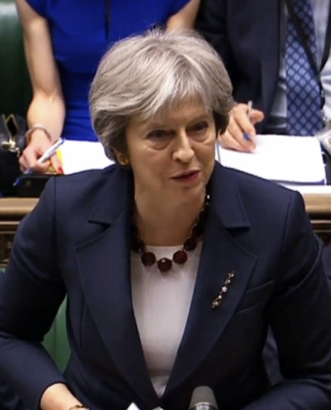 The Latest: Russian legislator: Britain playing 'dirty game'