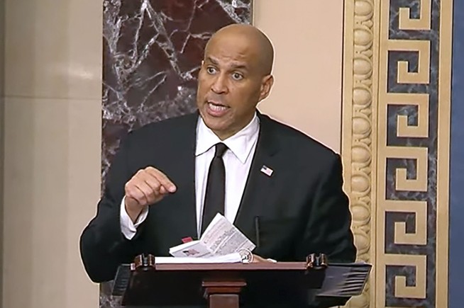 Cory Booker sets a record with marathon Senate speech. Will it rally anti-Trump resistance?