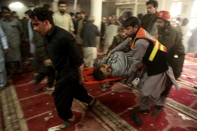 Suicide bombing kills 56 at Shiite mosque in Pakistan