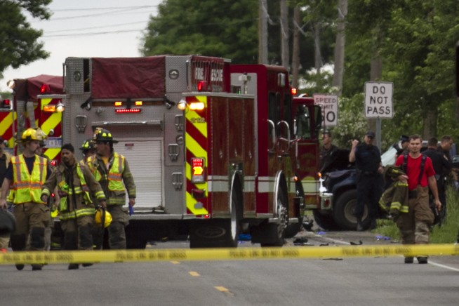Official: Truck slams into bicyclists in Michigan, killing 5