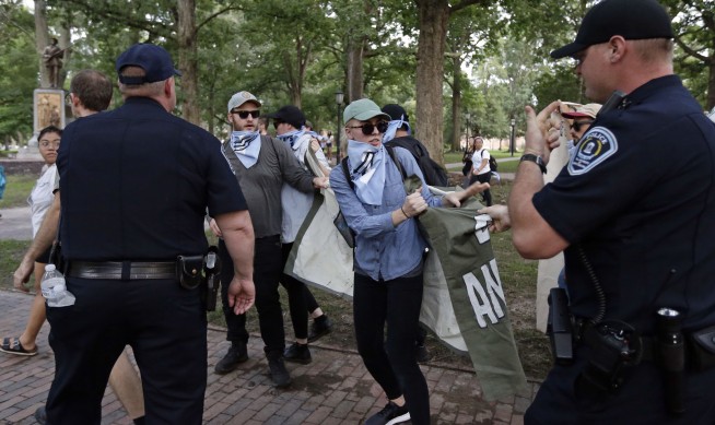 Top UNC leaders condemn Confederate statue toppling