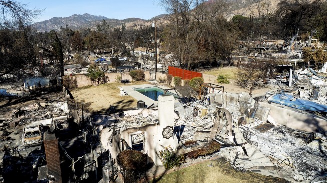 As fire-fanning winds continue, Southern California readies for potential rain and toxic runoff