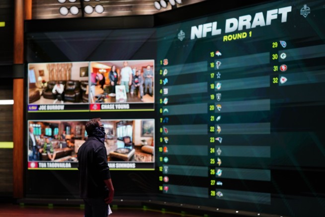 NFL draft averages record 8.4M viewers across 3 days