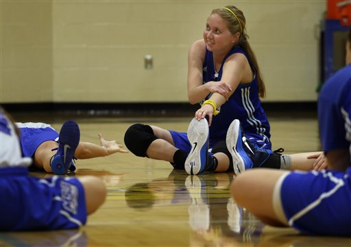 College player with brain tumor ready to play