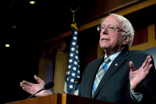 Back in Brooklyn, Sanders predicts White House win in 2020