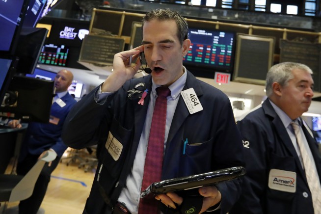 Markets Right Now: Dow at record even as broad market falls