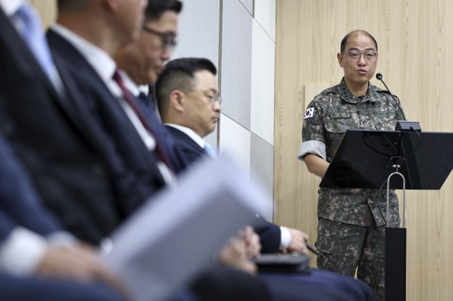 South Korea says North Korea is installing its own loudspeakers along the border