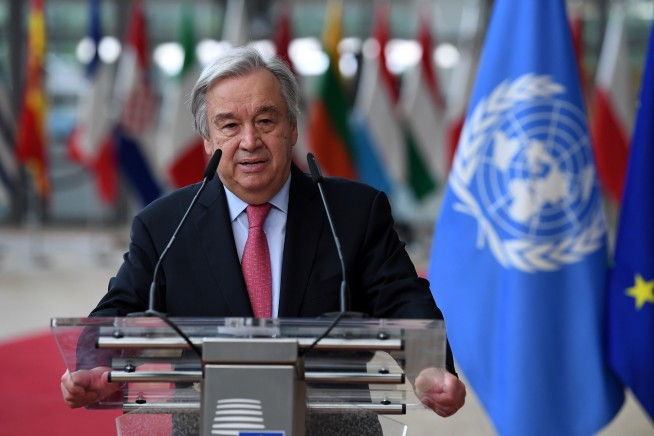 UN chief: World is at `pivotal moment' and must avert crises
