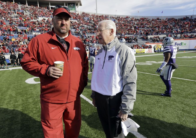 Arkansas motors past Kansas State 45-23 in Liberty Bowl